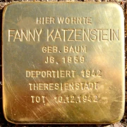 Stolperstein Fanny Katzenstein